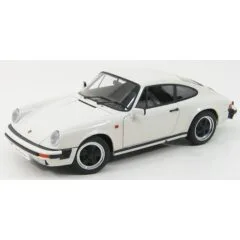 1:18 Масштабная модель Porsche 911 Carrera 1988 3.2 Coupe (White)