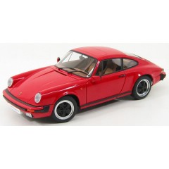 1:18 Масштабная модель Porsche 911 Carrera 3.2 Coupe 1988 Red