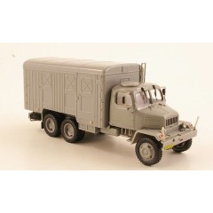 1:43 Масштабная модель Praga V3S Container Truck 6х6 (1953) gray