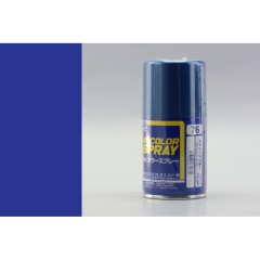 Краска в баллончиках т.м. MR.HOBBY 100мл  METALLIC BLUE