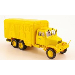 1:43 Масштабная модель Praga V3S Container Truck 6х6 (1953) yellow