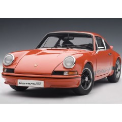 1:18 Масштабная модель Porsche 911 Carrera RS 2.7 1973 (orange / black stripes)