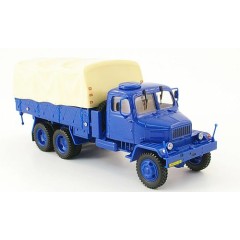 1:43 Масштабная модель Praga V3S бортовой с тентом (1953) blue