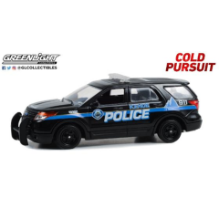 1:43 Масштабная модель FORD Police Interceptor Utility "Kehoe Police Department Colorado" 2019 (из к/ф "Снегоуборщик")