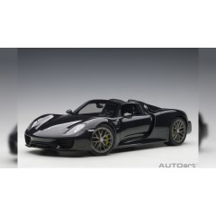 1:12 Масштабная модель Porsche 918 Spyder Weisach package (black)