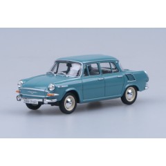 1:43 Масштабная модель Skoda 1000 MB 1964 Light Turquoise