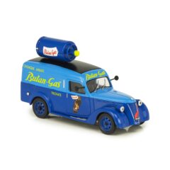 1:43 Масштабная модель Fiat 1100 ELR 1948 Butan Gas синий с голубым