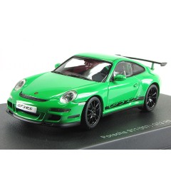 1:43 Масштабная модель Porsche 997 GT3 RS (Green W/ Black Stripes)
