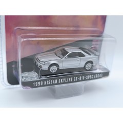 1:64 Масштабная модель NISSAN Skyline V-Spec (R34) "25th Anniversary" 1999 Sonic Silver