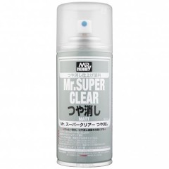 Краска художественная т.м.MR.HOBBY  Mr.SUPER CLEAR MATT 170мл