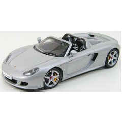 1:18 Масштабная модель Porsche Carrera GT Silver with Black Interior