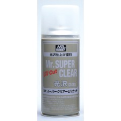 Краска художественная т.м.MR.HOBBY  Mr.SUPER CLEAR UV CUT GLOSS 170мл