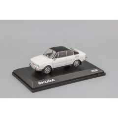 1:43 Масштабная модель Skoda 110R Coupe (1980) Gray White