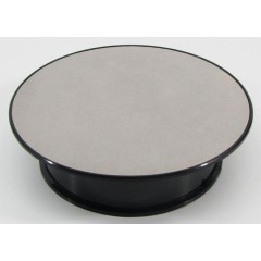 Rotary Display Stand (Small, diameter 20 cm) silver
