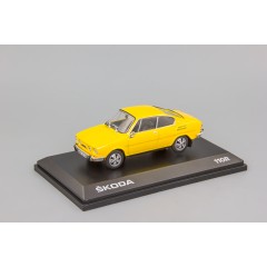 1:43 Масштабная модель Skoda 110R Coupe 1978 Solar Yellow
