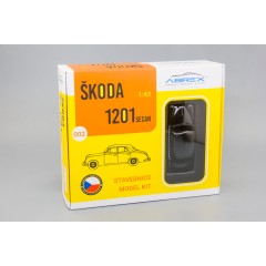 1:43 Сборная модель Skoda 1201 (1956)  - Taxi Black - Model Kit