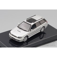1:43 Масштабная модель Subaru Legacy GTB (1999) Silver