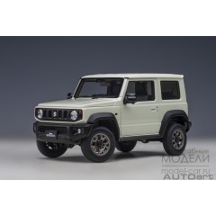 1:18 Масштабная модель Suzuki Jimny Sierra (JB74) (pure white pearl)