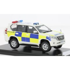 1:43 Масштабная модель TOYOTA Land Cruiser Prado 4x4 "HK Traffic New Territories South Region Police" (полиция Южного региона Новых Территорий Гонконга) 2018