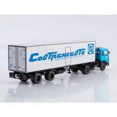 1:43 Масштабная модель МАЗ-5432 с полуприцепом KlegeFrance