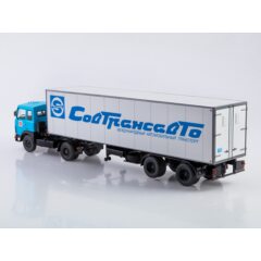 1:43 Масштабная модель МАЗ-5432 с полуприцепом KlegeFrance