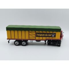 1:43 Масштабная модель WILLEME Lc610 Truck Transports Du Cerf (1952), red / orange / green