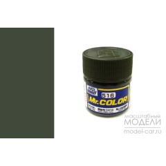 Краска 10мл Dark Green 3414