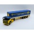 1:43 Масштабная модель SCANIA Lbt 143 Truck Telonato Asg Transports (1982), Yellow Blue Silver