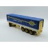 1:43 Масштабная модель SCANIA Lbt 143 Truck Telonato Asg Transports (1982), Yellow Blue Silver