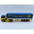 1:43 Масштабная модель SCANIA Lbt 143 Truck Telonato Asg Transports (1982), Yellow Blue Silver