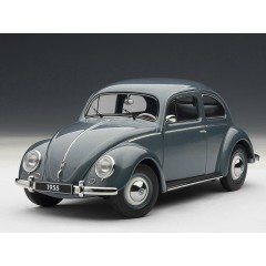 1:18 Масштабная модель Volkswagen Beetle Kaefer Limousine 1955 (Stratos Silver)