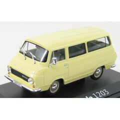 1:43 Масштабная модель Skoda 1203 Mikrobus Light Yellow