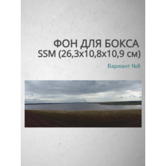 Фон для бокса SSM (26,3x10,8x10,9 см), вариант №8