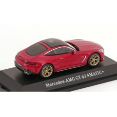 1:43 Масштабная модель MERCEDES-BENZ AMG GT63 (C192) 2023 Patagonia Red