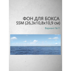 Фон для бокса SSM (26,3x10,8x10,9 см), вариант №11