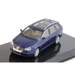 1:43 Масштабная модель Volkswagen Golf V Variant blue metallic