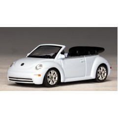 1:64 Масштабная модель Volkswagen New Beetle Cabriolet - Aquarius Blue 2002