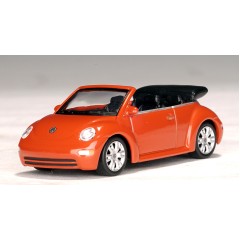 1:64 Масштабная модель Volkswagen New Beetle Cabriolet - Sundown Orange 2002