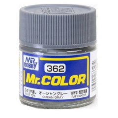 Краска 10мл  Ocean Gray BS629 (Flat 75%)