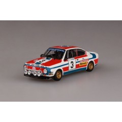 1:43 Масштабная модель Skoda 130RS (1977) Rallye Skoda 1976 #3 Haugland - Fløene