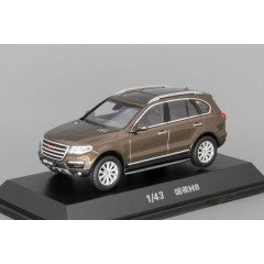 1:43 Масштабная модель HAVAL H8, brown metallic