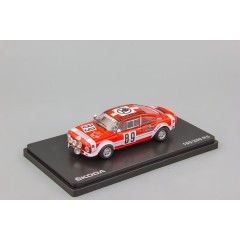 1:43 Масштабная модель Skoda 200RS (1974)  - Rallye Sumava 1975 #89 Sedivy - Janecek