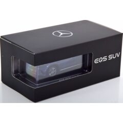 1:43 Масштабная модель MERCEDES-BENZ EQS SUV (X296) Electric Art Line 2022 Blue Metallic