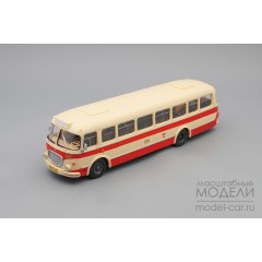 1:43 Масштабная модель SKODA 706 RTO Municipal Transportation Company Brno Beige/Red