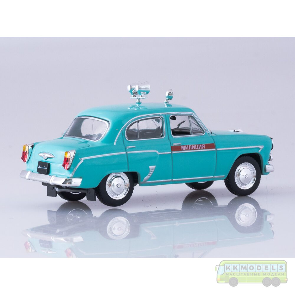 1:43 Автолегенды СССР Милиция №3 - Москвич-407