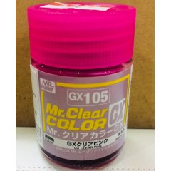 Краска 18мл  Clear Pink
