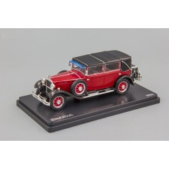 1:43 Масштабная модель Skoda 860 (1932)  - Dark Red
