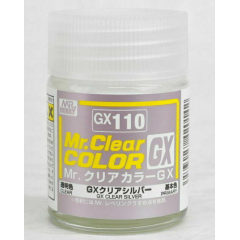 Краска 18мл  Clear Silver