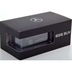 1:43 Масштабная модель MERCEDES-BENZ EQS SUV (X296) Electric Art Line 2022 Black