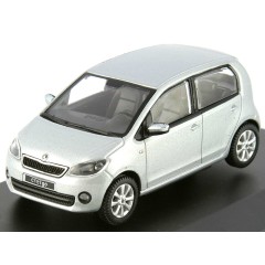 1:43 Масштабная модель Skoda Citigo 2012 Silver Brilliant Metallic
